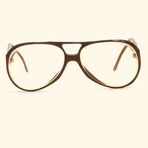 Guy Laroche Vtg Aviator Eyeglasses Sunglasses Frames with prescription lens